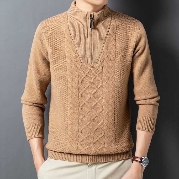 Warum ist der Pullover mit halbem Reißverschluss aus Merinowolle ein Muss in Ihrer Garderobe?