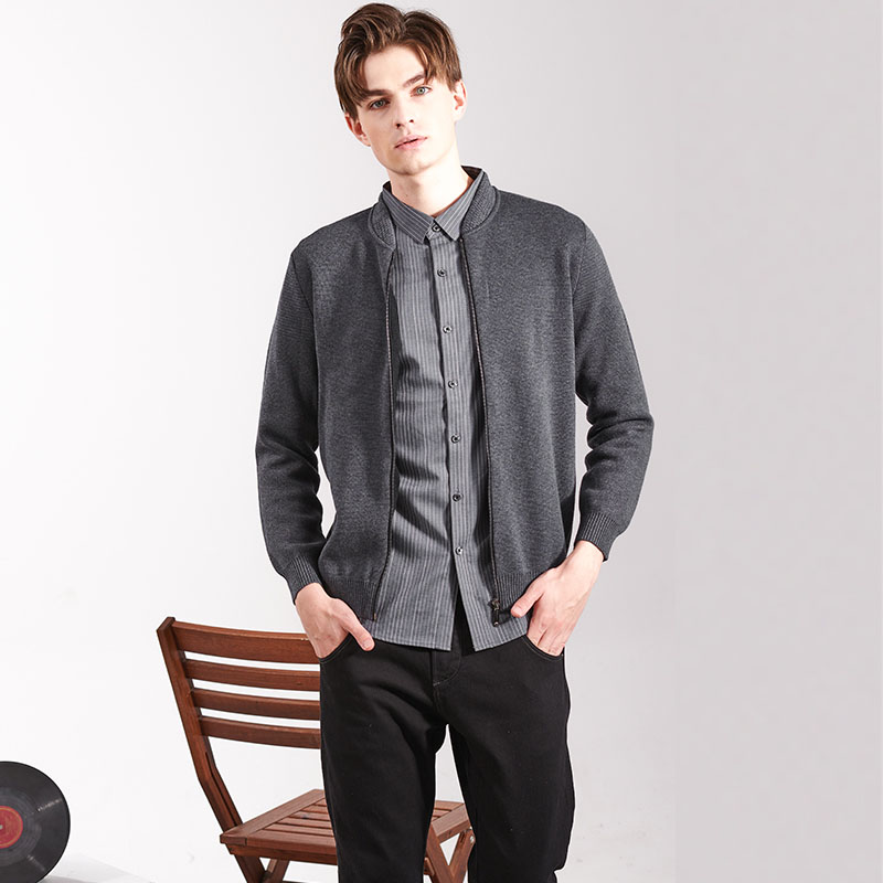 Kurzer Kaschmir-Cardigan-Pullover