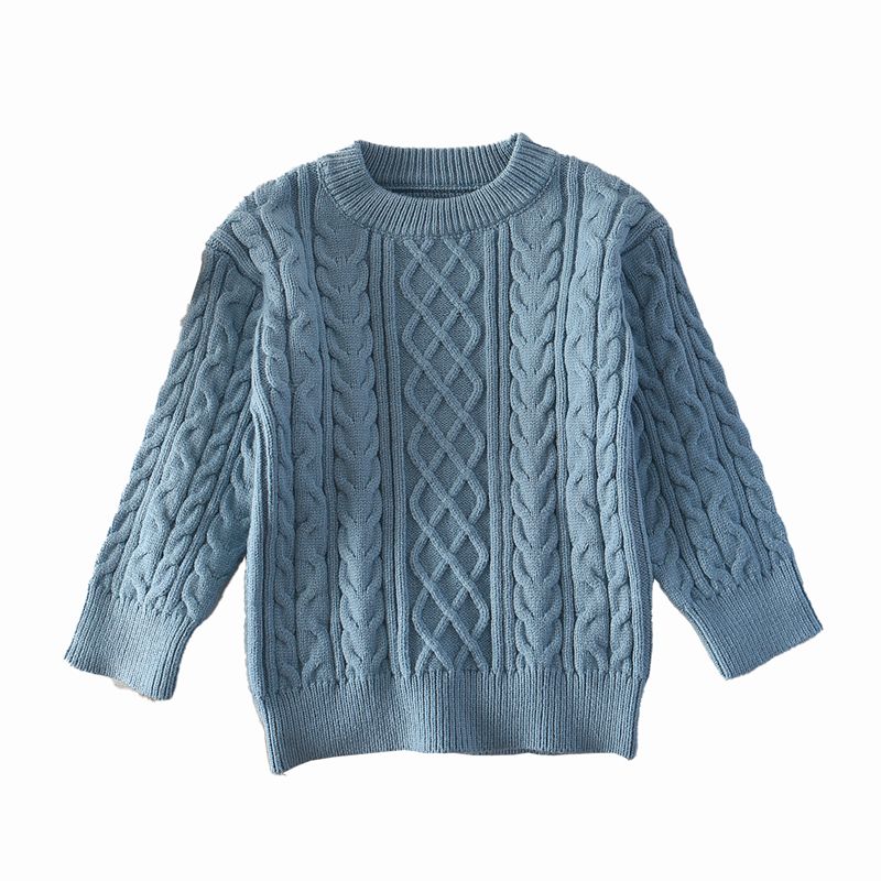 Stricker Jacquard Crewneck Kinderpullover